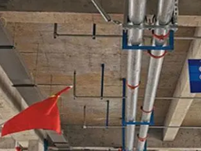 阳城管廊支架的安装方法